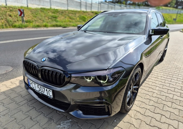 BMW Seria 5 cena 104000 przebieg: 228000, rok produkcji 2017 z Czarnków małe 529